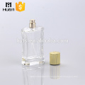wholesale 100ml perfume bottles with gold cylinder cap